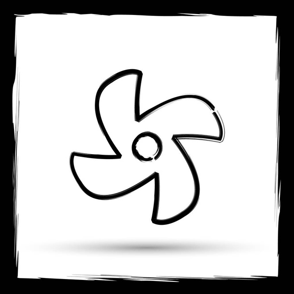 Ventilátor ikon - Fotó, kép