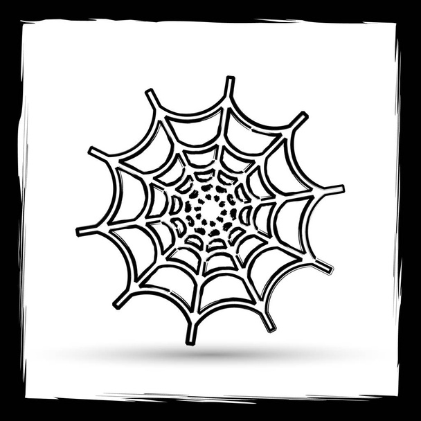 εικονίδιο web αράχνη - Φωτογραφία, εικόνα