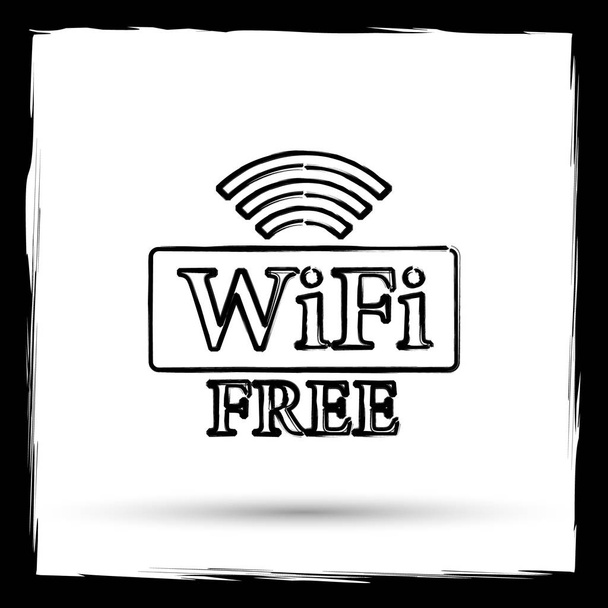 ikona WiFi zdarma - Fotografie, Obrázek