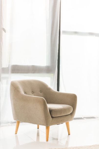 armchair in modern living room, minimalistic concept  - Photo, Image