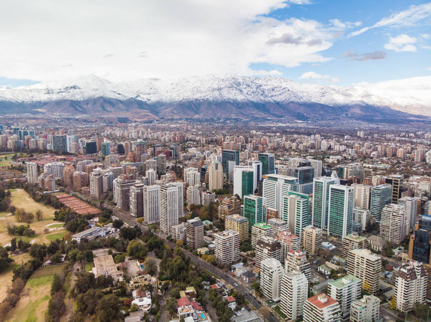 Cityscape da cidade moderna - Santiago do Chile
 - Foto, Imagem