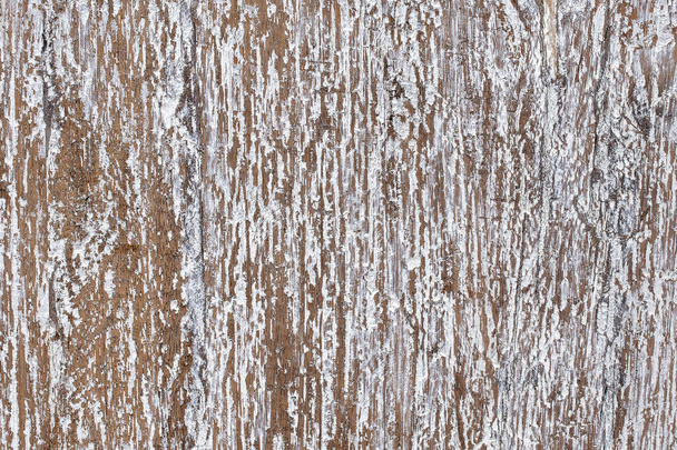 weiße alte Holz Grunge-Textur mit natürlichen Mustern Hintergrund, Nahaufnahme - Foto, Bild