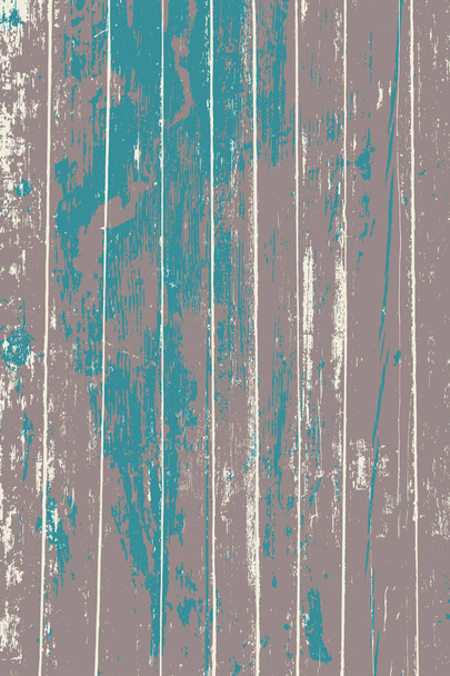 Könnyű grunge fa overlay függőleges textúra. Vektoros illusztráció háttér, kék, barna és bézs. Természetes, rusztikus bajba jutott hátteret. - Vektor, kép