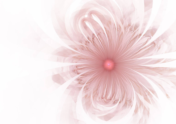 Ніжні і м'які фрактальні квіти комп'ютер створив зображення для логотипу, концепції дизайну, Інтернету, принтів, плакатів. квітковий фон
 - Фото, зображення