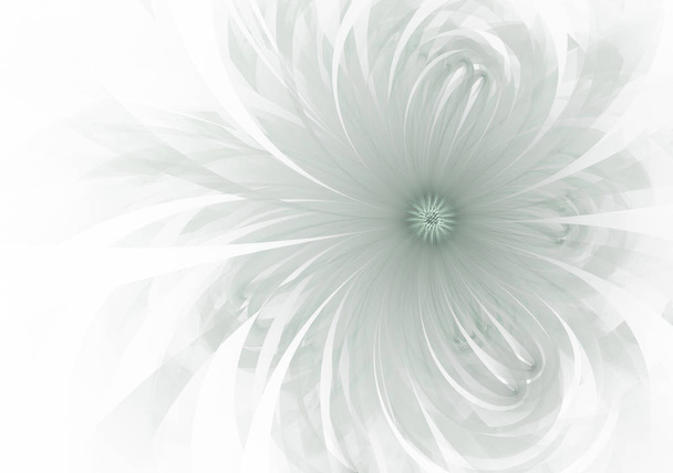 ロゴ、デザインの概念、web、プリント、ポスターの優しくて柔らかいフラクタル花コンピューター生成イメージです。花の背景 - 写真・画像