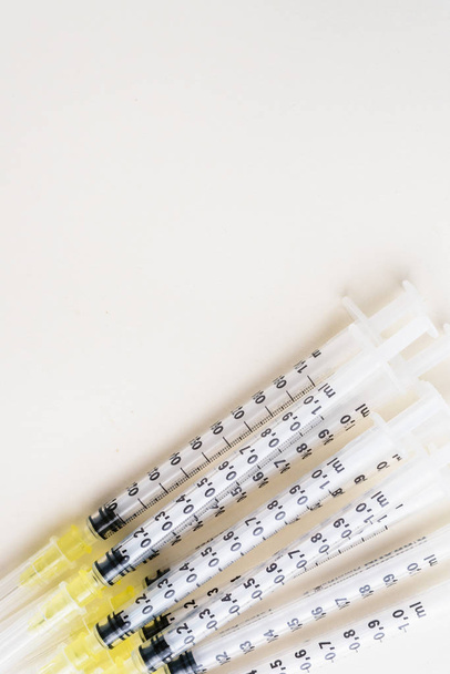 Fine syringes for use in medicine - Photo, Image