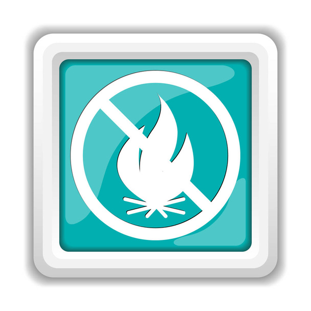 Fuego icono prohibido
 - Foto, Imagen