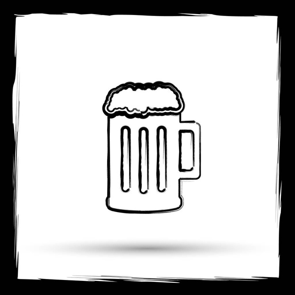 ビールのアイコン - 写真・画像