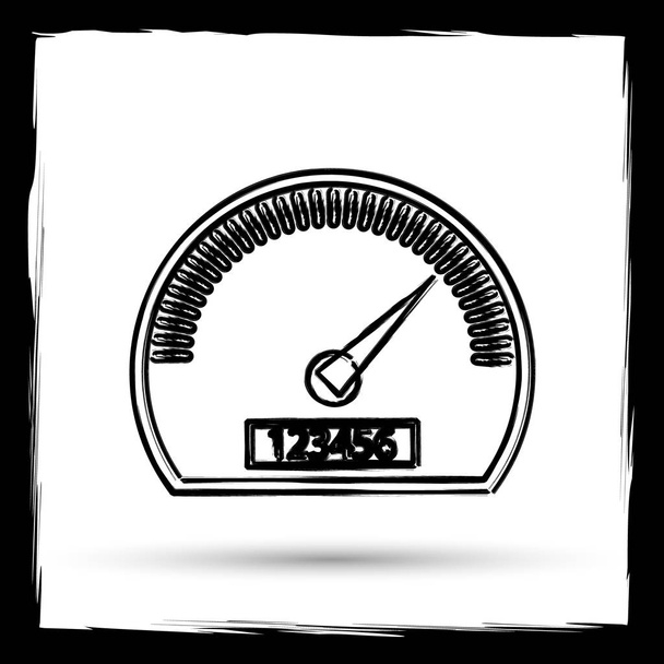 snelheidsmeter pictogram - Foto, afbeelding