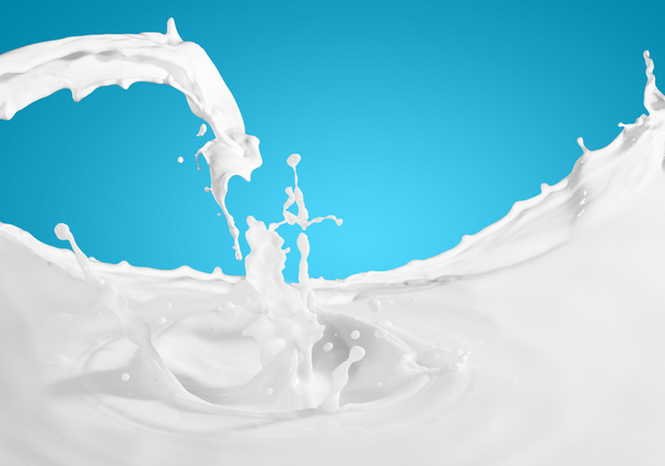 Image of milk splashes - Zdjęcie, obraz