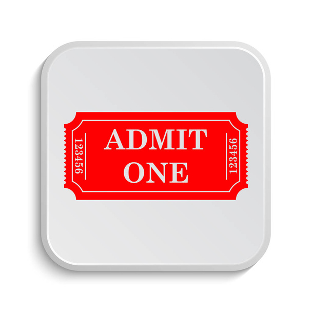Admin icono de un ticket
 - Foto, imagen