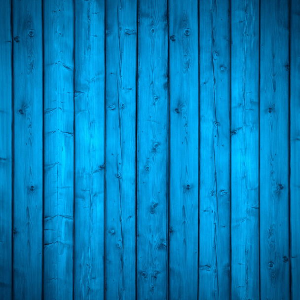 natural pattern wooden texture or blue planks background - 写真・画像