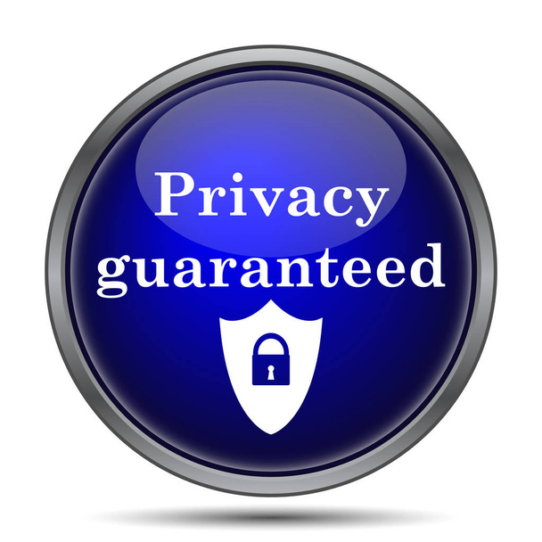 Privacy guaranteed icon - Photo, Image