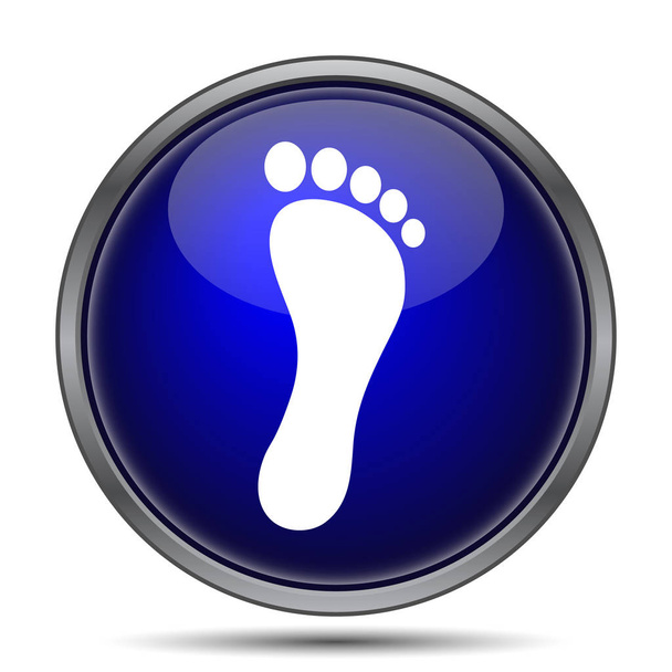 Foot print icon - 写真・画像