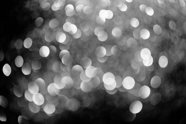 abstract sparking background with blurred silver glowing decor - Photo, Image