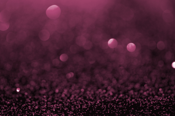 abstract background with purple glitter and bokeh - Foto, Imagem