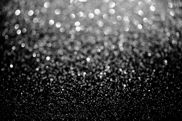 stříbrná jiskřící rozmazané glitter textura, pozadí holiday - Fotografie, Obrázek