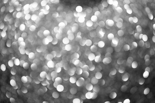 abstract shiny blurred silver glowing background - Photo, image