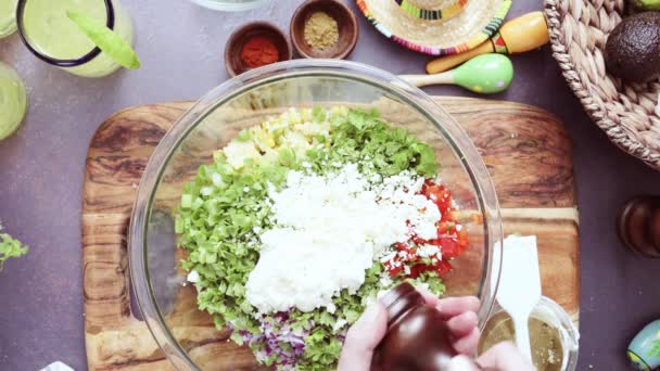 Příprava domácí guacamole - Záběry, video