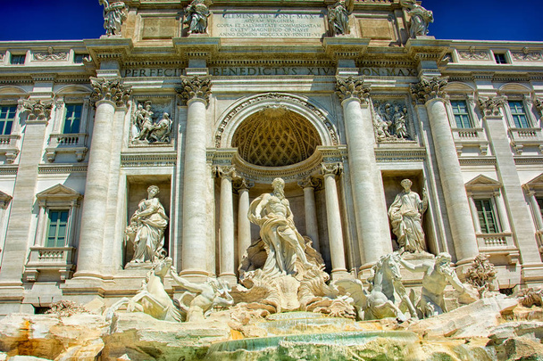 The famous de Trevi Fountain, Rome, Italy. - Photo, image