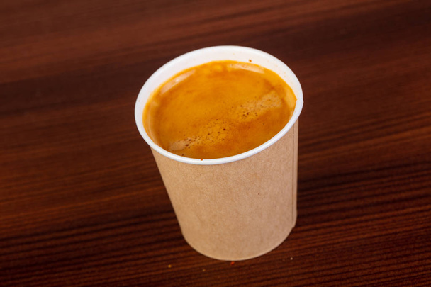 Šálek espresso kávy v tabulce - Fotografie, Obrázek