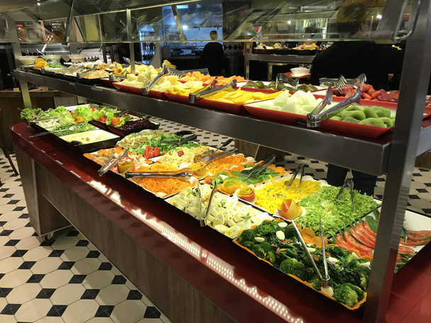 Salad self service restaurant - Photo, Image