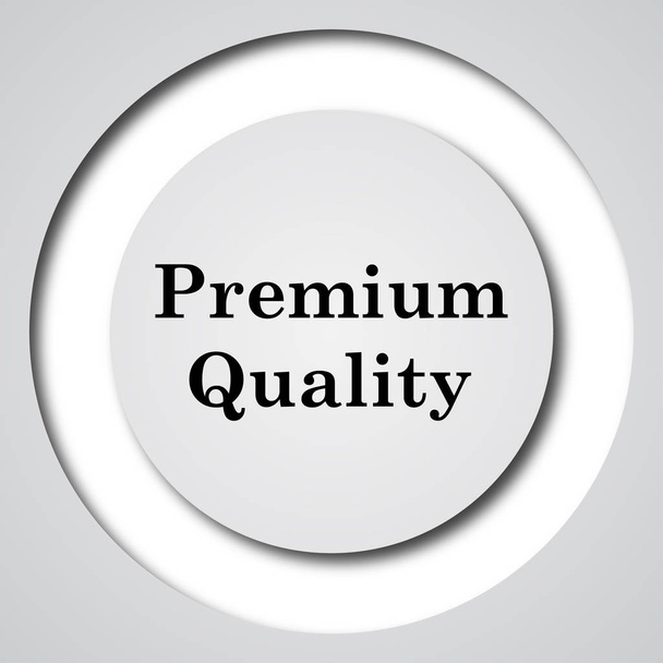 Prémium minőségű ikon. Internet gomb fehér háttér - Fotó, kép