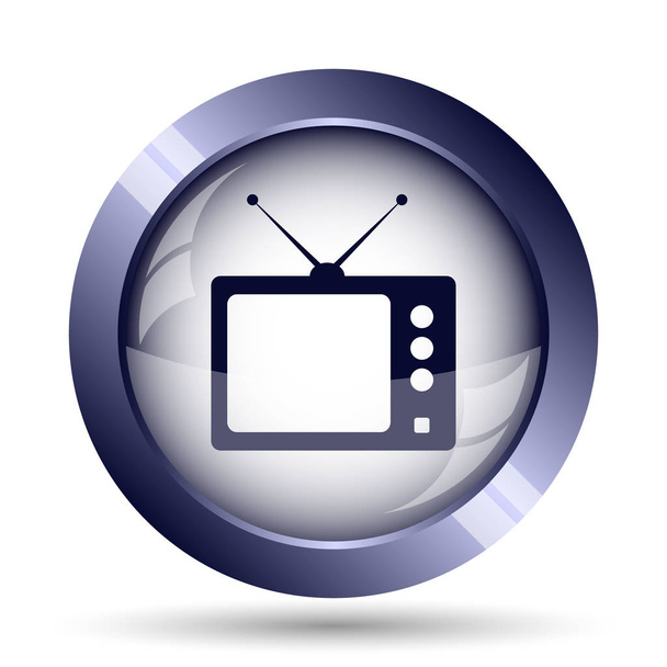 Ikona telewizji retro - Zdjęcie, obraz