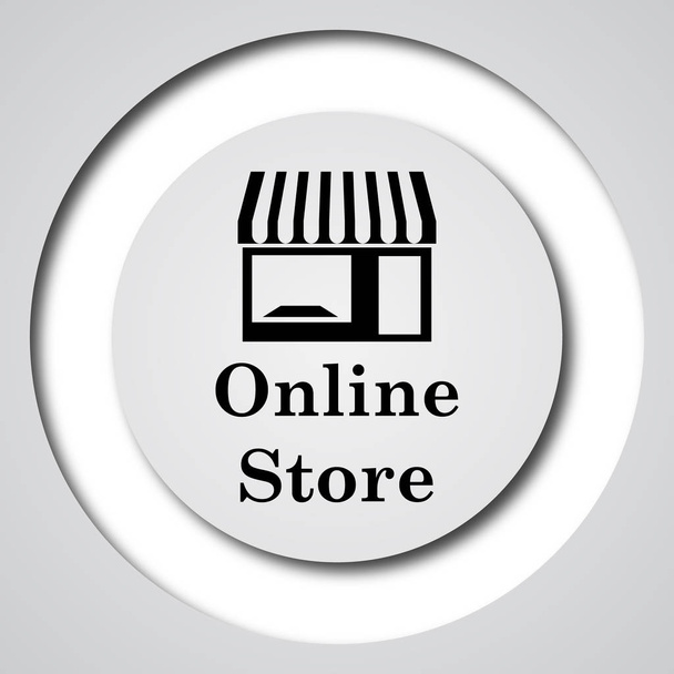 online winkel pictogram - Foto, afbeelding