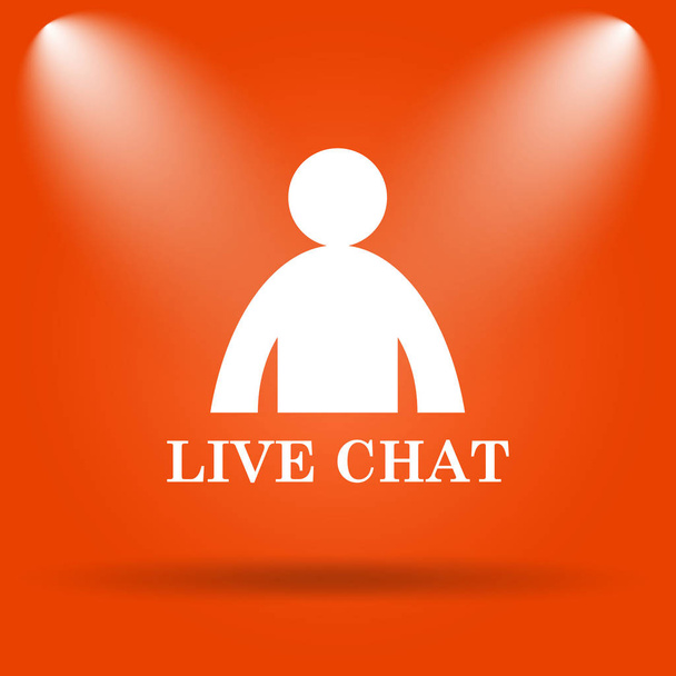 Live chat ikona - Fotografie, Obrázek