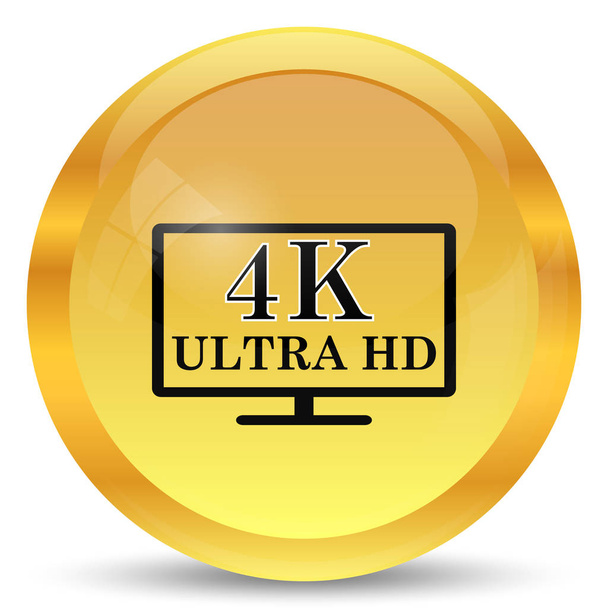 4 k ultra hd εικονίδιο - Φωτογραφία, εικόνα