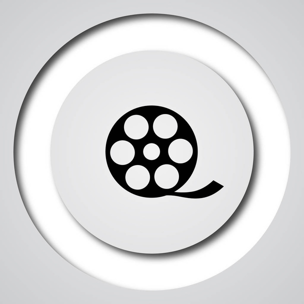 Εικονίδιο βίντεο. Κουμπί Internet σε άσπρο φόντο - Φωτογραφία, εικόνα