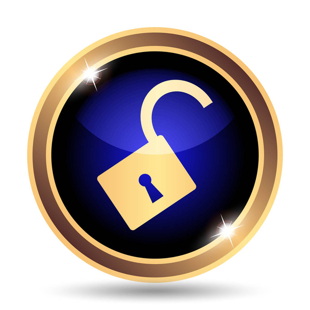 Open lock icon - Photo, Image