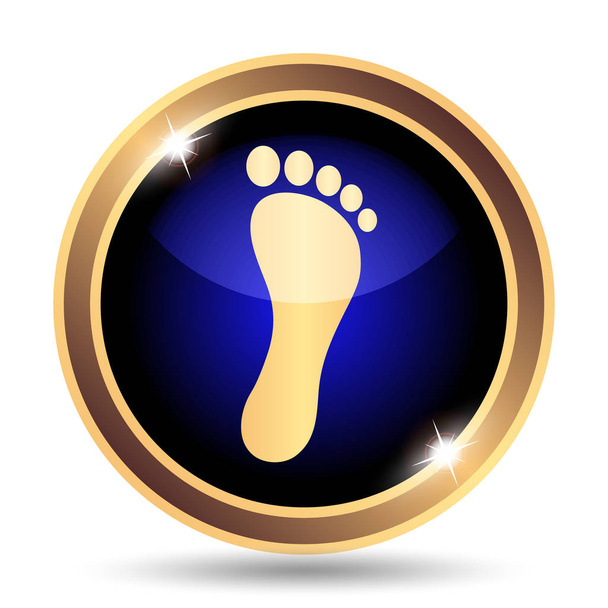 Foot print icon - Photo, Image
