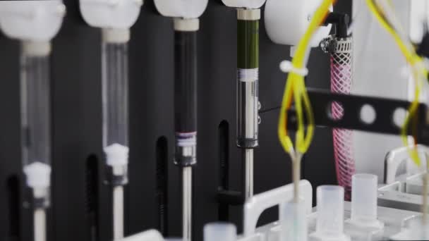 Laboratorium chemiczne i biologiczne wynalazek broni biologicznej - Materiał filmowy, wideo
