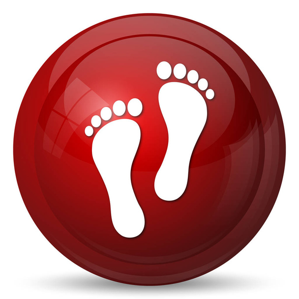 Foot print icon - Foto, Imagem