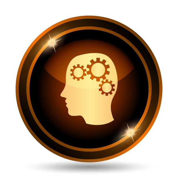 Brain icon - Photo, Image