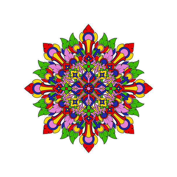 Thai Pattern - Vetor, Imagem