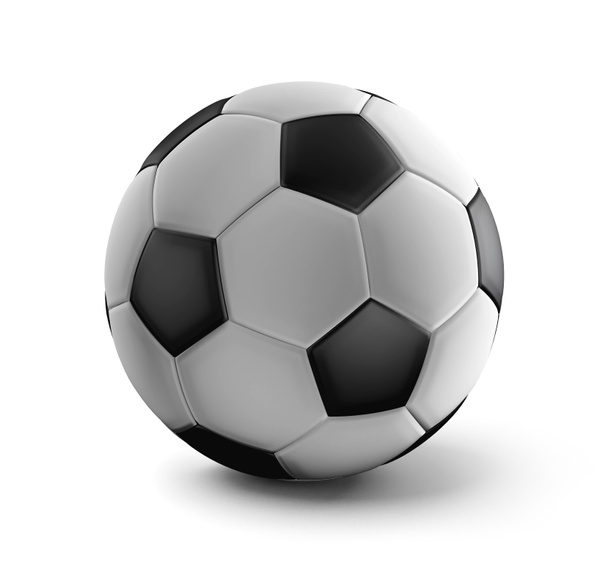 calcio palla 3d-illustrazione isolato
 - Foto, immagini