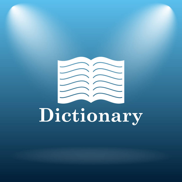 słownik ikonę - Zdjęcie, obraz