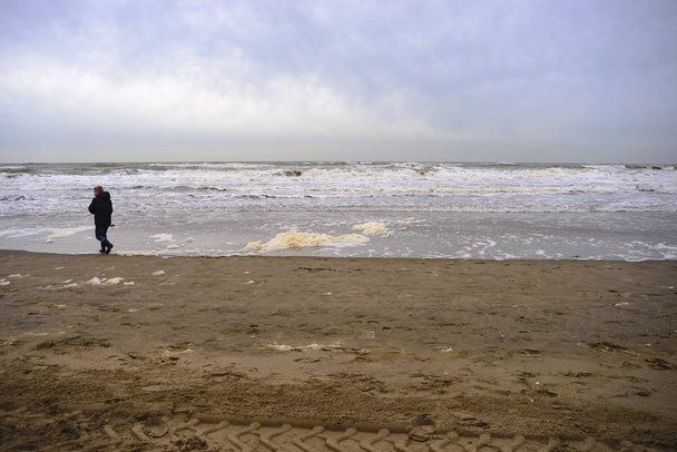 Image of the of Katwijk beach, Netherlands - Photo, Image