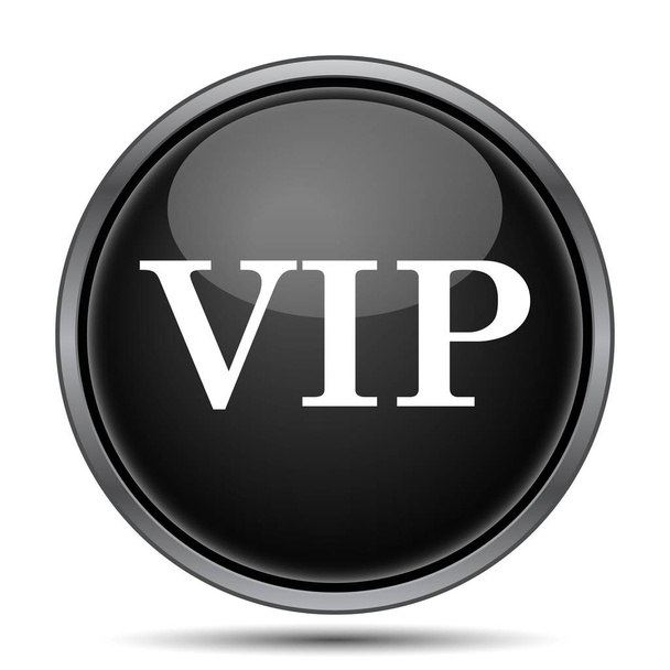 Εικονίδιο VIP. Κουμπί Internet σε άσπρο φόντο - Φωτογραφία, εικόνα