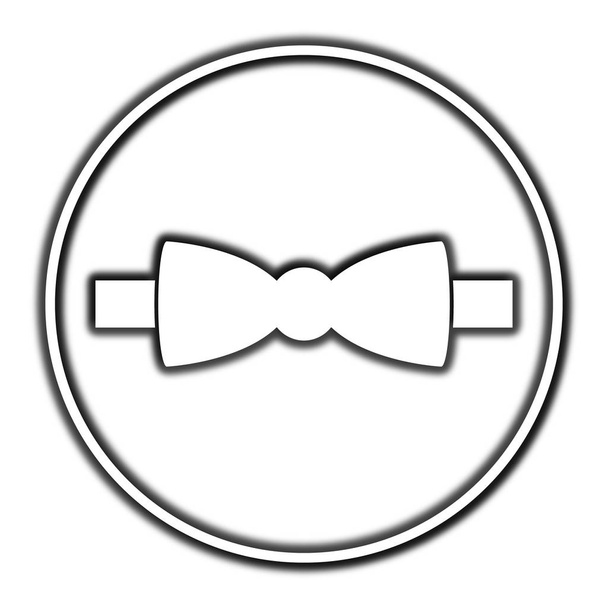 ícone gravata arco
 - Foto, Imagem