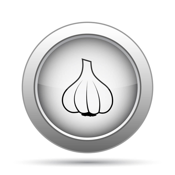 Garlic icon - Photo, Image