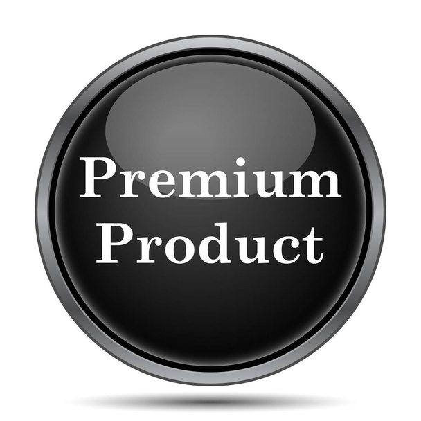 Premium tuotteen kuvaketta. Internet-painike valkoisella taustalla
 - Valokuva, kuva