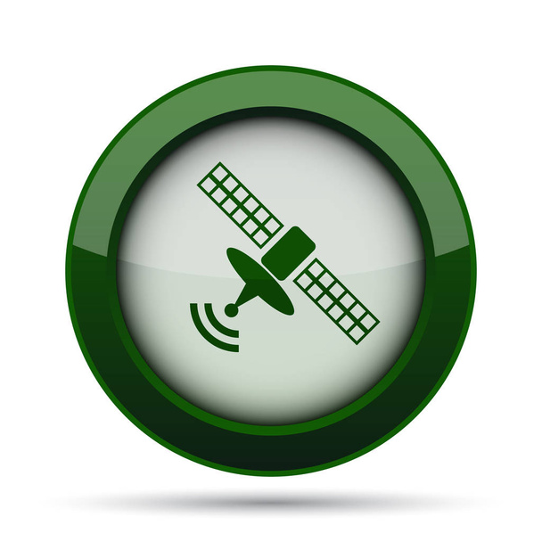 Antenna icon. Internet button on white background. - Photo, Image