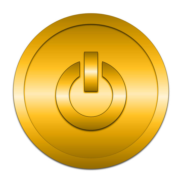 Power button icon - Foto, Imagem