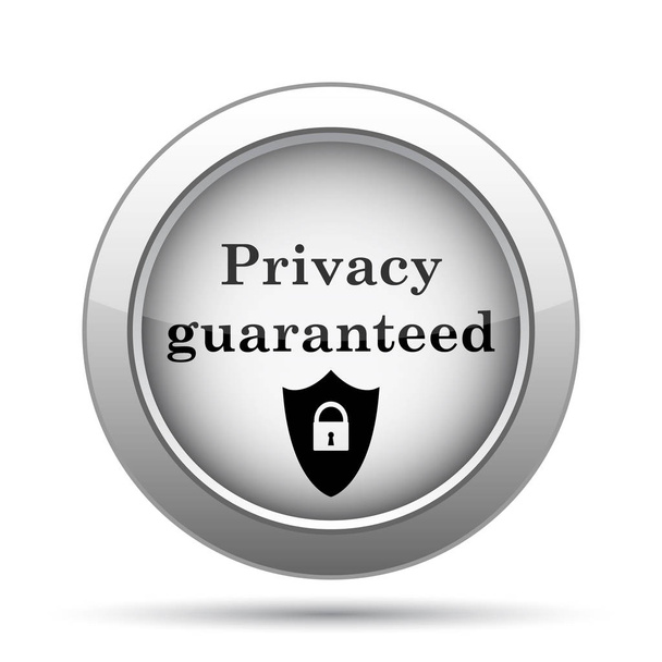 Privacy guaranteed icon - Photo, Image