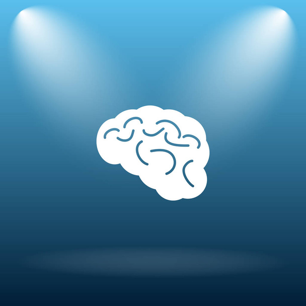 Ikona mózgu - Zdjęcie, obraz