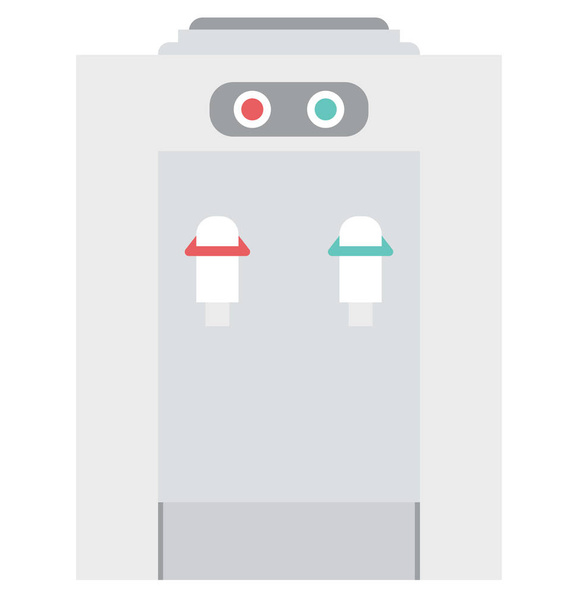 Water Dispenser Isolated Vector Icon editable - Vector, Image